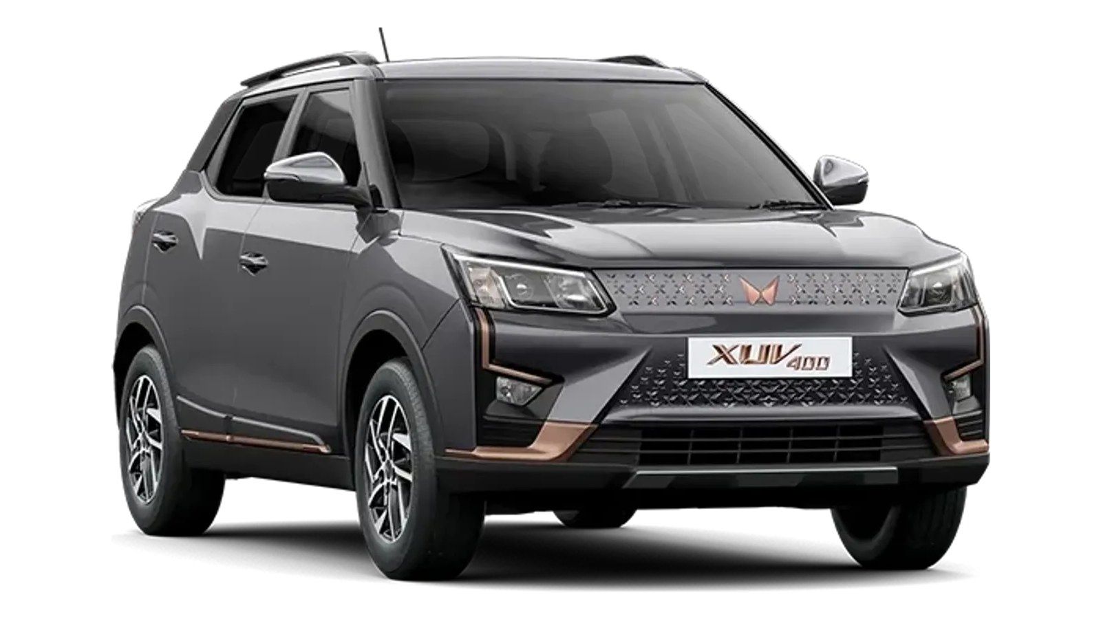 Mahindra XUV400 in Galaxy Grey