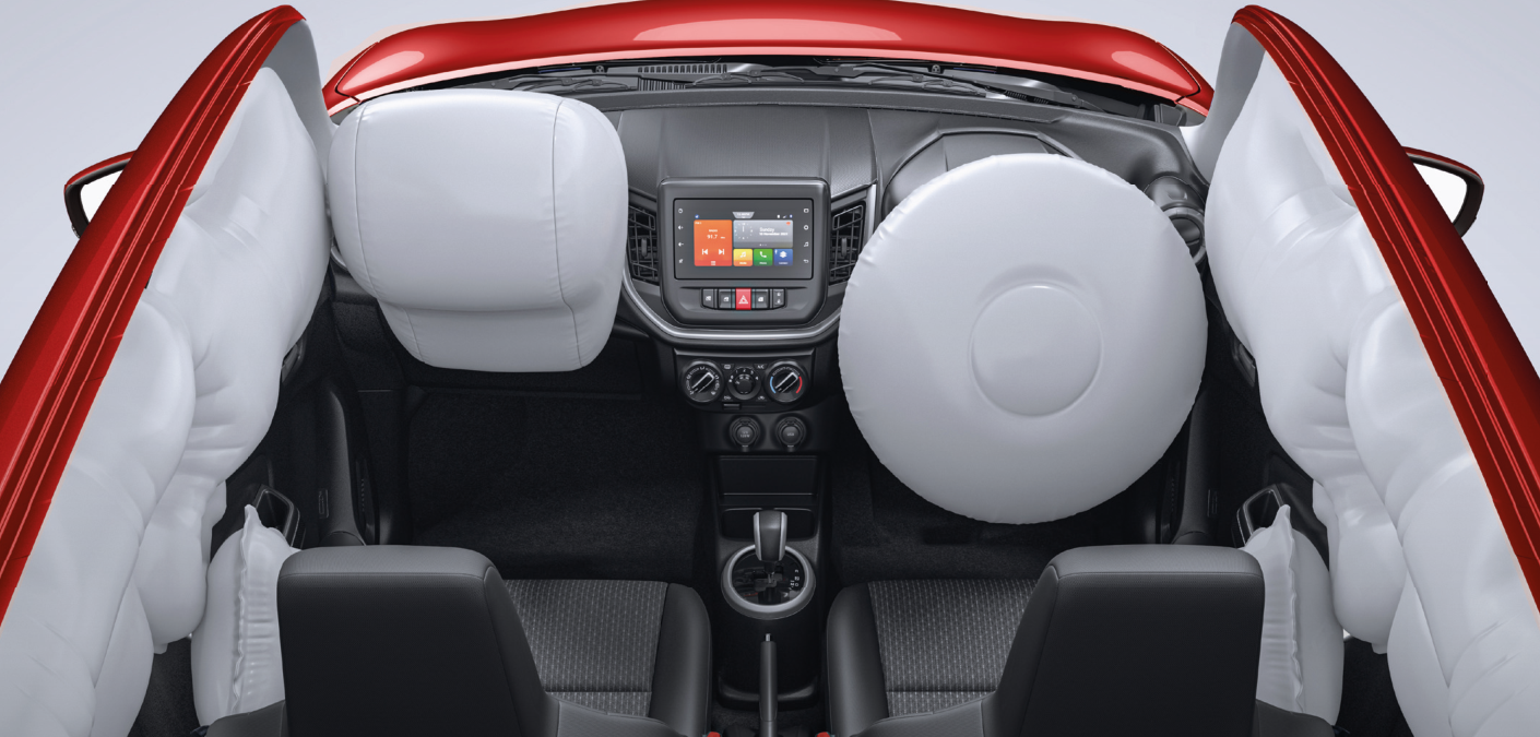 Maruti Suzuki Celerio — Six airbags fitted as standard across all variants