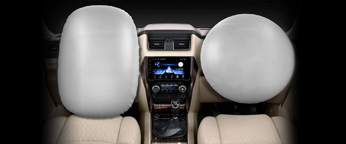 Mahindra Scorpio Classic — Dual airbags for the driver and front passenger