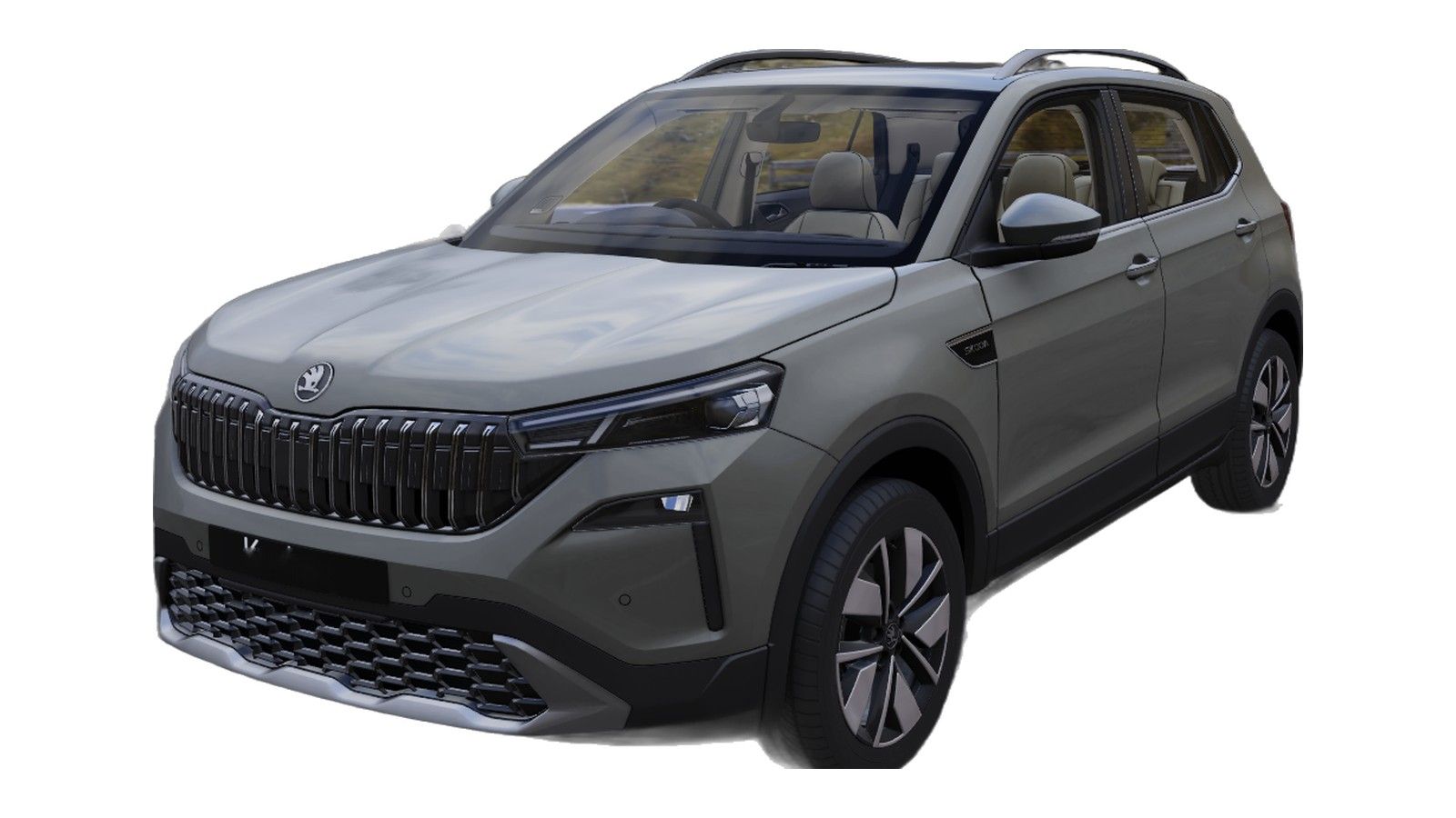 Skoda Kushaq in Steel Grey