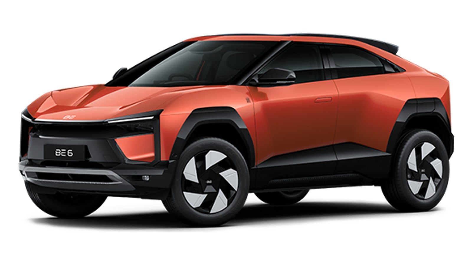 Mahindra BE 6 in Firestorm Orange