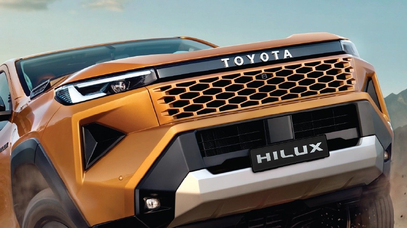 Toyota Hilux side profile
