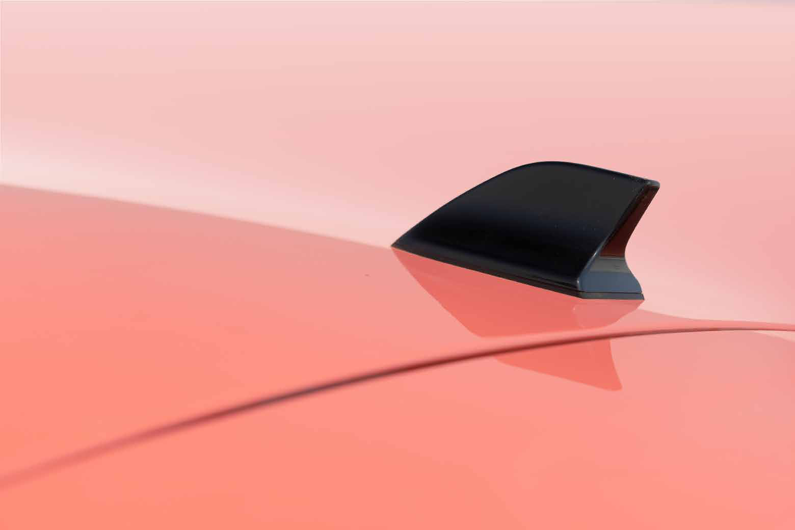 Tata Tiago — Roof-mounted shark fin antenna with GPS keeps the roofline clean